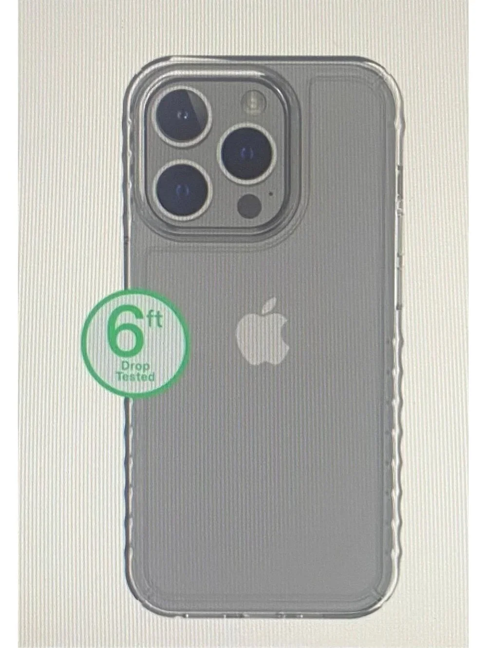 Onn Protective Gel Case for iPhone 14 Pro Max Clear
